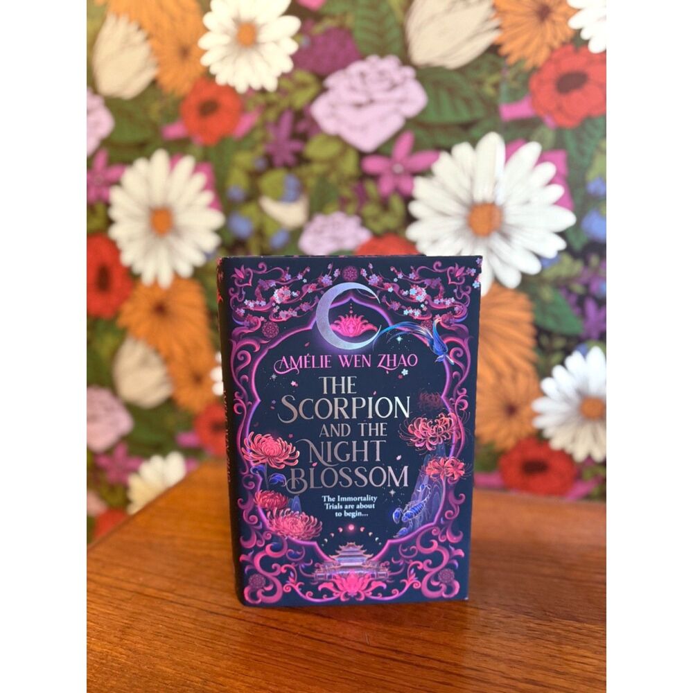 FairyLoot The Scorpion and the Night Blossom Amélie Wen Zhao Sprayed Edges